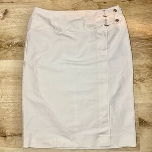 Ralph Lauren White Pencil Skirt